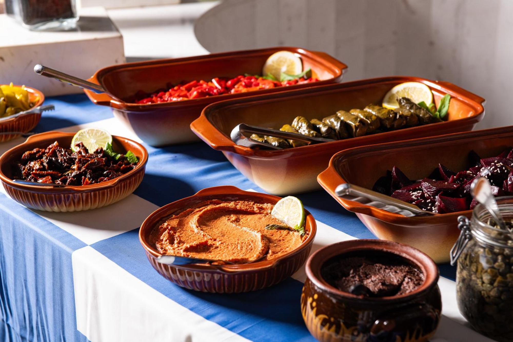 Simantro Resort Sani  Buitenkant foto Meze